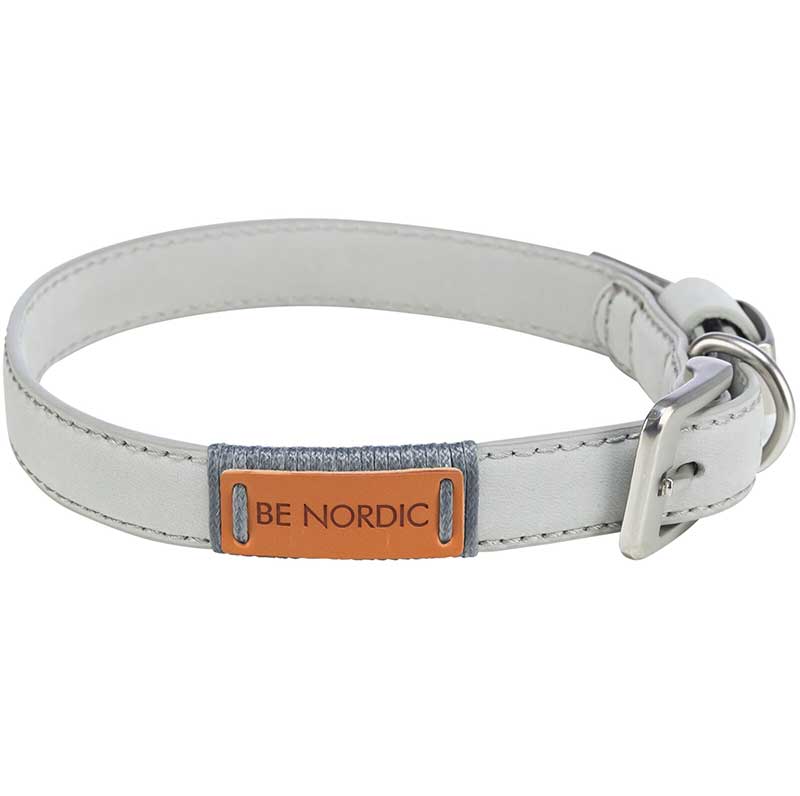 Trixie Ogrlica od kože za pse Be Nordic grey veličina L 17540 - dodatni pogled