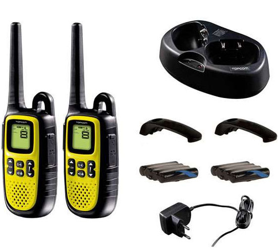 Toki voki uređaj sa dve slušalice Topcom Twintalker 5400 RC-6403 - dodatni pogled