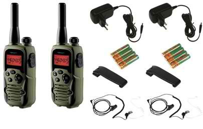 Toki voki uređaj sa dve slušalice Topcom Twintalker 9500AE Airsoft Edition RC-6406 - dodatni pogled