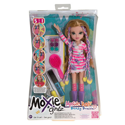 Moxie Girlz Lutka Magic hair bendy braids Bryten 111719 - dodatni pogled