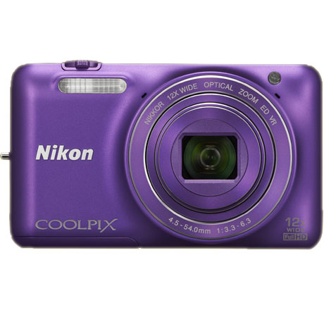 Nikon CoolPix S6600 Wi-Fi Digitalni Fotoaparat ljubičasti 17609 - dodatni pogled