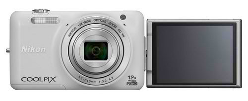 Nikon CoolPix S6600 Wi-Fi Digitalni Fotoaparat beli 17610 - dodatni pogled