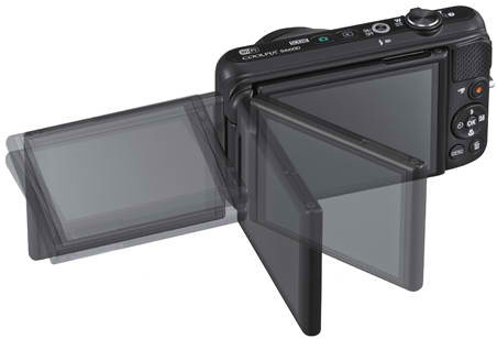 Nikon CoolPix S6600 Wi-Fi Digitalni Fotoaparat crni 17611 - dodatni pogled