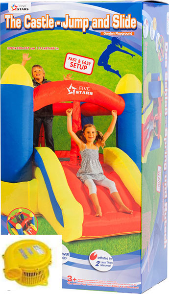 Dečija skakaonica - Zamak na naduvavanje 283x220x167cm Five Stars 721-11 - dodatni pogled