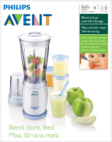 Avent Mini blender za pripremanje hrane za bebe - dodatni pogled