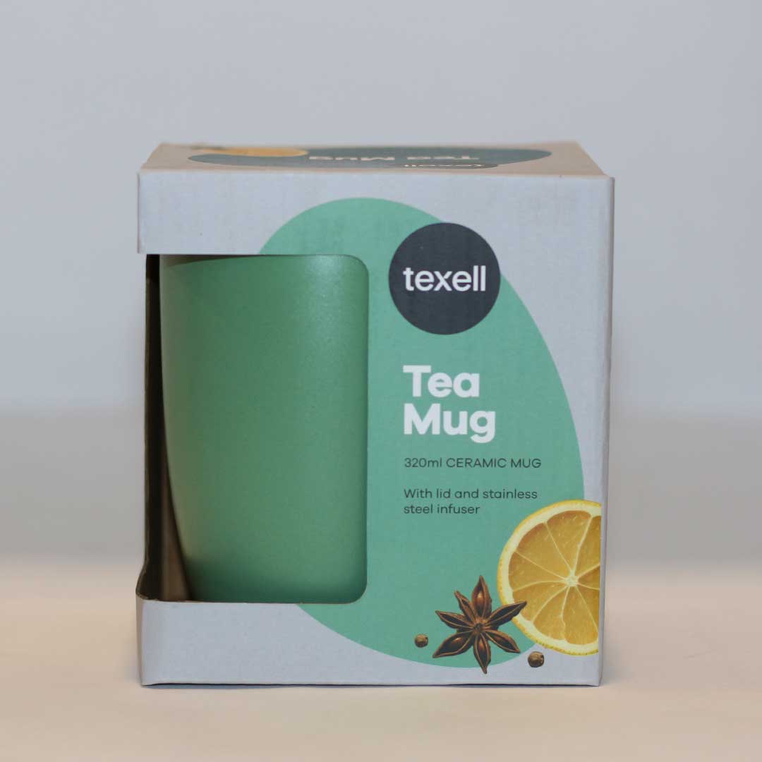 Texell Šolja za čaj sa infuzerom i poklopcem TTMI-330 mintzelena - dodatni pogled