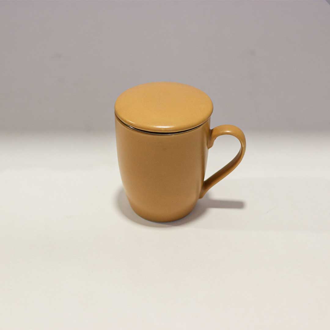 Texell šolja za čaj sa infuzerom i poklopcem TTMI-330 bež - dodatni pogled