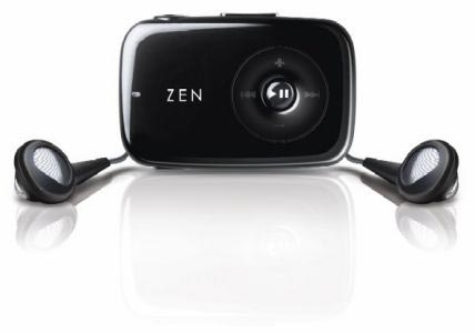 Creative Zen Stone Black - 1 GB - dodatni pogled