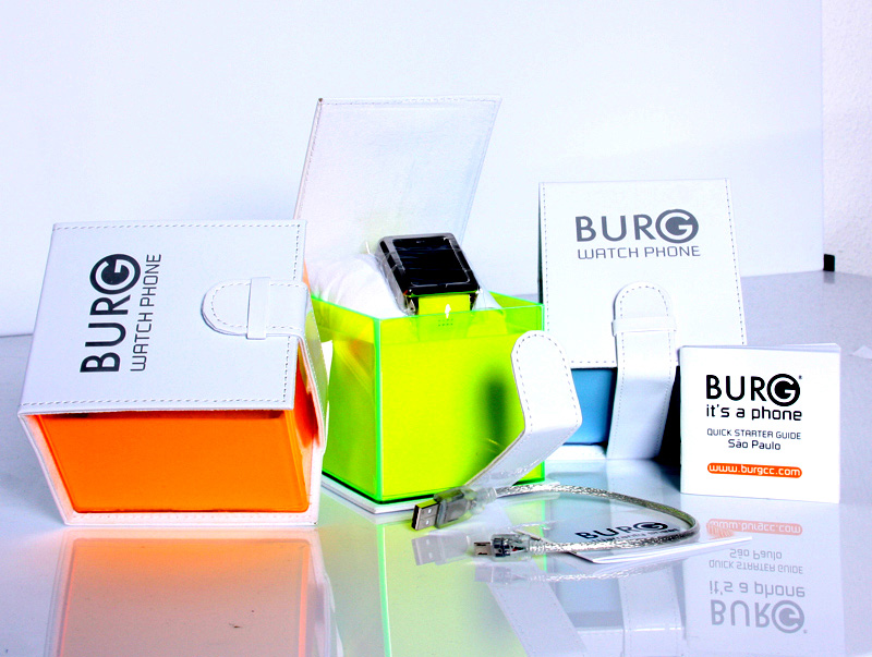 Pametni Sat Mobilni Telefon Burg Hong Kong 15 Black - dodatni pogled