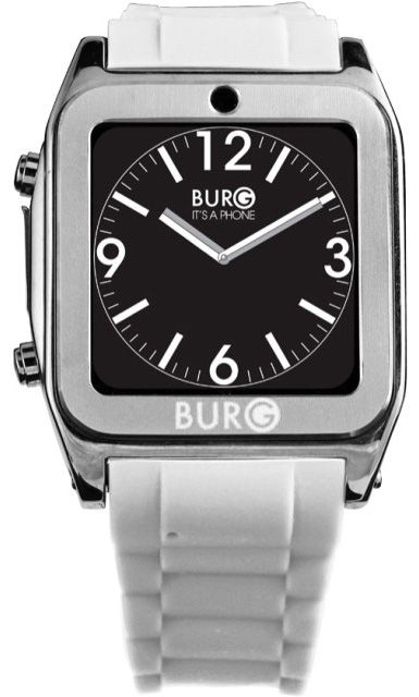 Pametni Sat Mobilni Telefon Burg Hong Kong 15 White - dodatni pogled