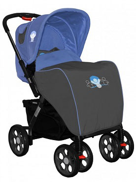 Bertoni Kolica City Grey Blue Babies 10020011233 - dodatni pogled