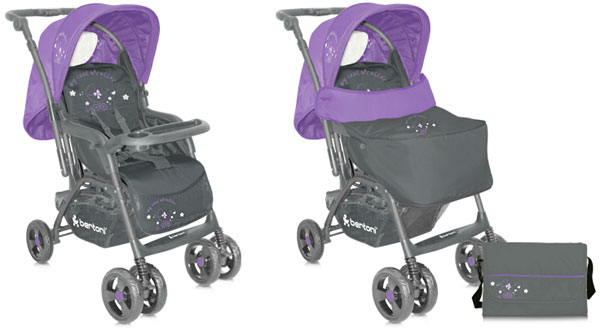 Bertoni Kolica Combi Grey Violet 10020081334 - dodatni pogled