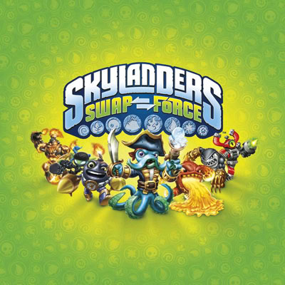 Wii Skylanders SWAP Force Dark Edition Collectors Starter Pack - dodatni pogled