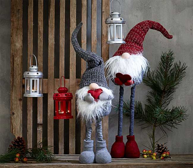 Novogodišnji ukras Deda Mraz sa podesivim nogama V96cm - dodatni pogled