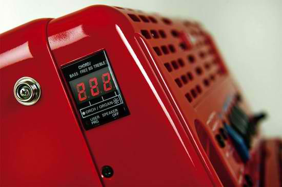 Harmonika Roland FR-1X-RD - virtuelna - dodatni pogled