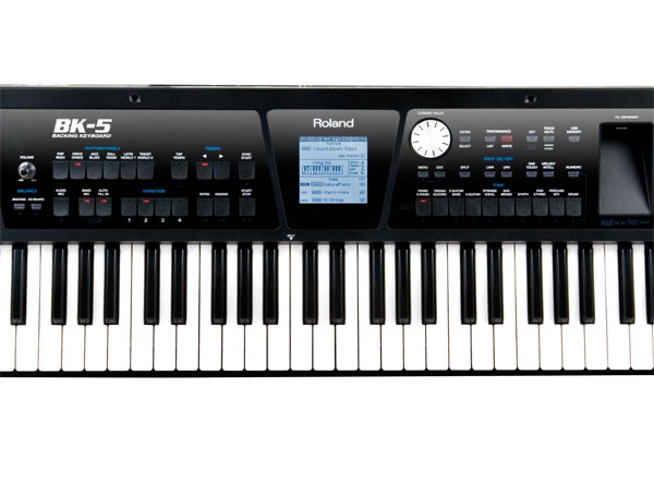 Klavijatura Roland BK-5 - dodatni pogled
