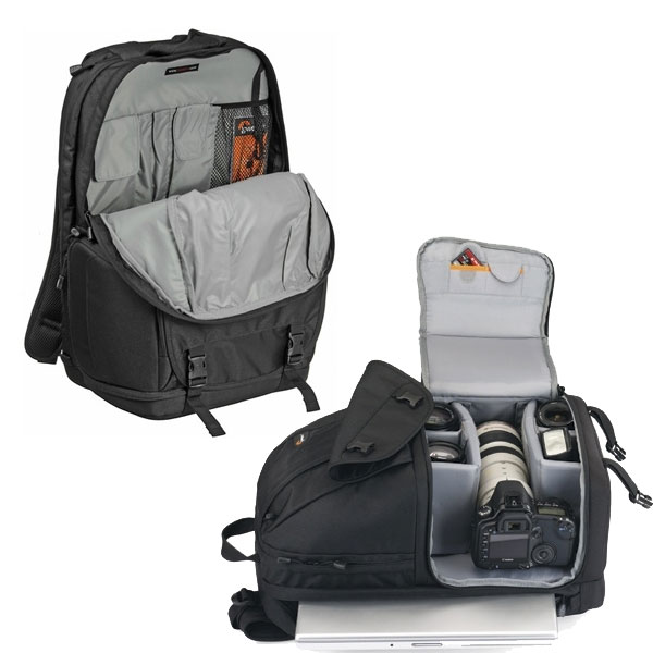 Torba - ranac za fotoaparat ili kameru LowePro Fastpack 350 plavi 12633 - dodatni pogled