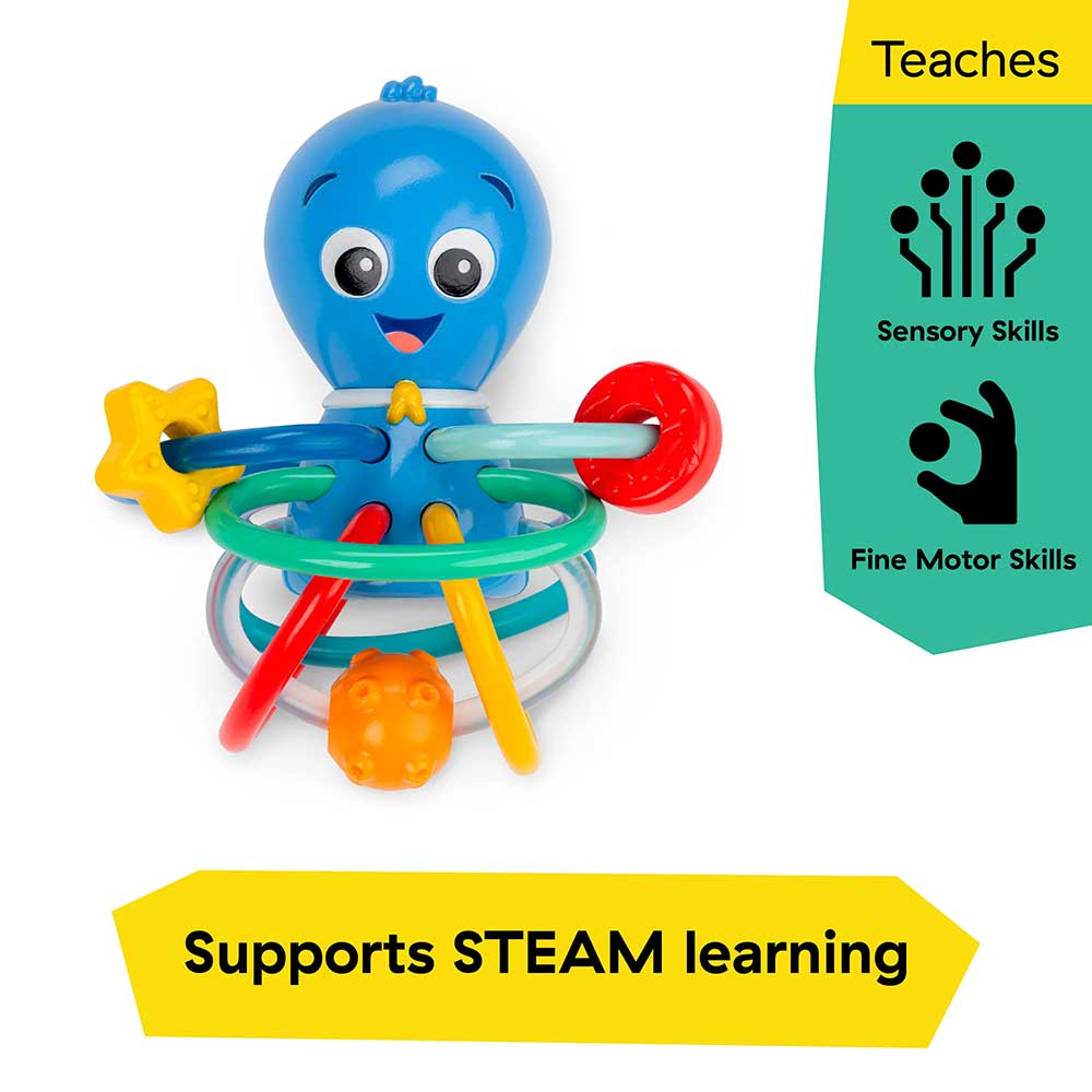 Igračka za bebe Zveckavi Oktopod Opus Baby Einstein™ 13157 - dodatni pogled