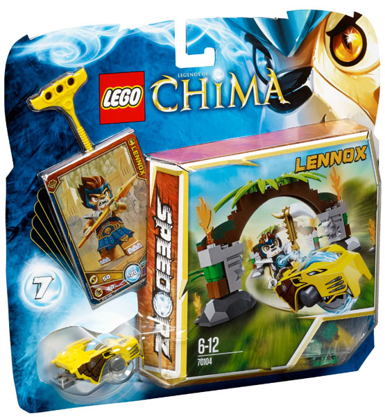 Kocke LEGO® Chima Jungle Gates V29 LE70104 - dodatni pogled