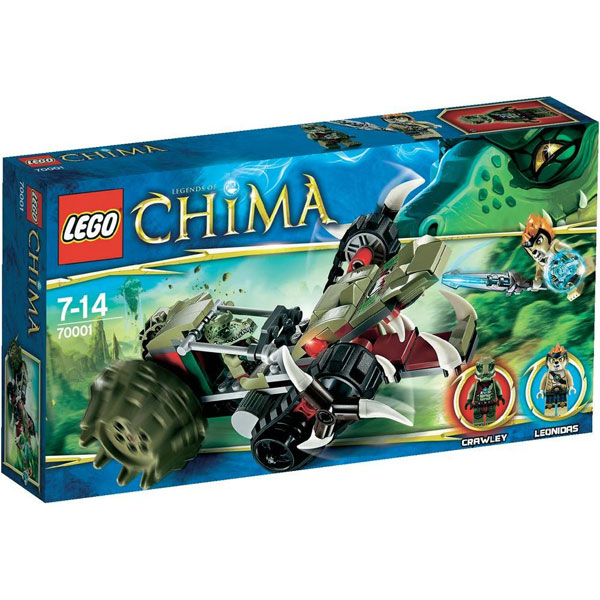 Kocke LEGO® Chima Crawleys Claw Ripper LE70001 - dodatni pogled