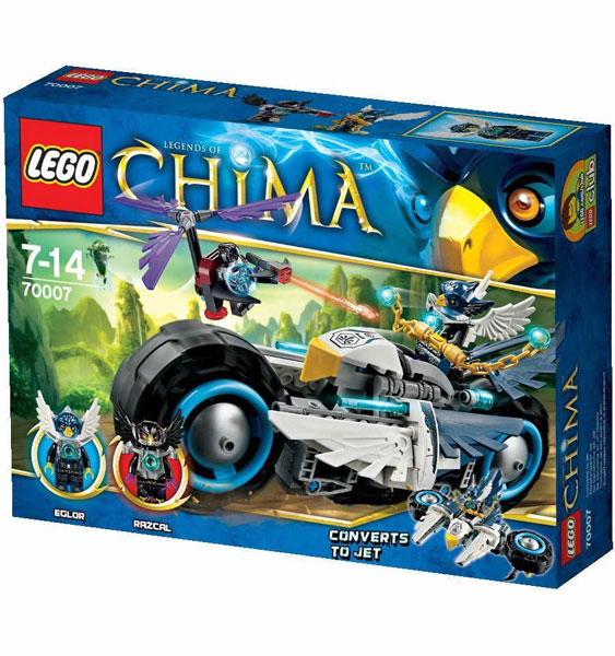 Kocke LEGO® Chima Eglors Twin Bike V29 LE70007 - dodatni pogled