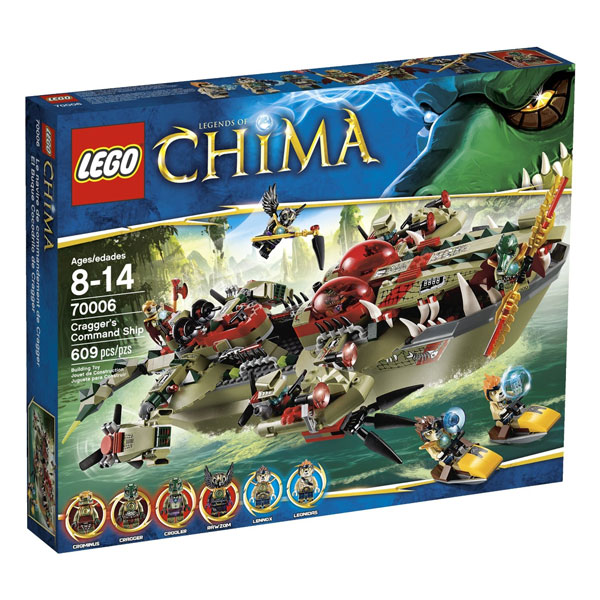 Kocke LEGO® Chima Craggers Command Ship LE70006 - dodatni pogled