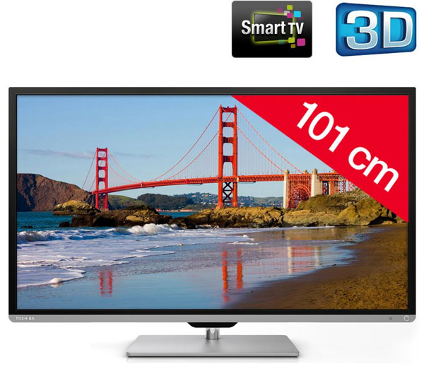 Televizor Toshiba 3D LED Smart TV 40 Full HD 40L7335DG - dodatni pogled