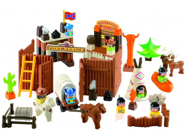 Ecoiffier Abrick kocke Divlji Zapad SM3000 - dodatni pogled