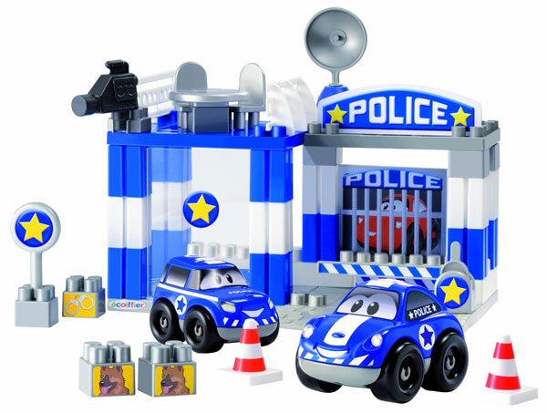 Ecoiffier Abrick kocke Policijska Stanica SM3081 - dodatni pogled