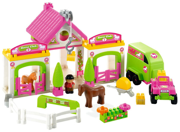 Ecoiffier Abrick kocke Konjički Klub SM3092 - dodatni pogled