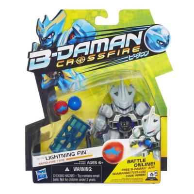 Hasbro B-Daman Crossfire Figura Lightning Fin A4448 - dodatni pogled