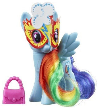 Hasbro My Little Pony Maskenbal figurica Rainbow Dash A2360 A4076 - dodatni pogled