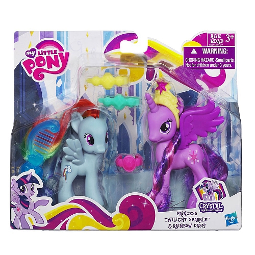Hasbro My Little Pony Princeza Twilight Sparkle i Rainbow Dash A2004 A2657 - dodatni pogled