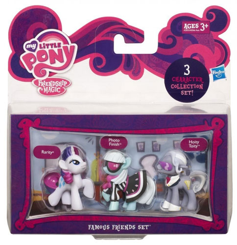 Hasbro My Little Pony - 3 Konjića Rarity, Photo Finish i Hoity Toity A0266 A2033 - dodatni pogled