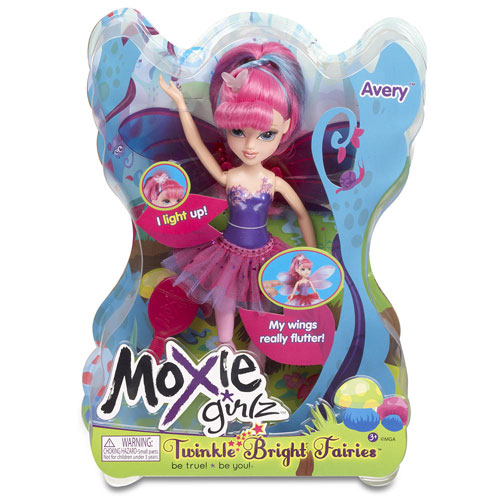 Moxie Girlz Lutka Twinkle Bright Fairies - Vila Avery 112815 - dodatni pogled