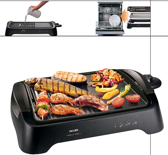 Philips HD 4427 - Električni roštilj - dodatni pogled