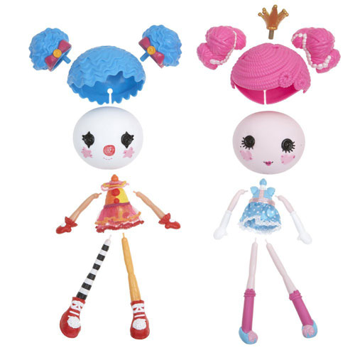 Lalaloopsy Workshop Napravi svoju Lalaloopsy lutku duplo pakovanje - Princeza i Klovn 522560 - dodatni pogled