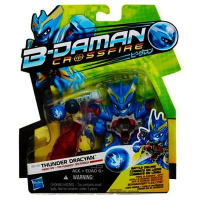Hasbro B-Daman Crossfire Thunder Dracyan Figura A4448 - dodatni pogled