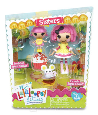 Mini Lalaloopsy Lutke Sestre Crumbs Sugar Cookie i Sprinkle Spice Cookie 520481/2 - dodatni pogled