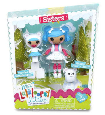 Mini Lalaloopsy Lutke Sestre Mittens Fluff-N-Stuff i Bundles Snuggle Stuff 520481/2 - dodatni pogled