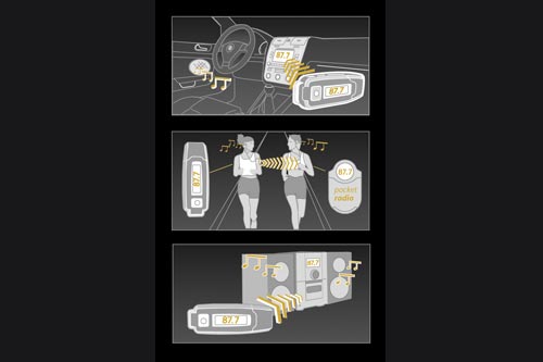 TrekStor - i.Beat cebrax RS - 1 GB - sa mp3 - fm transmitter-om - dodatni pogled