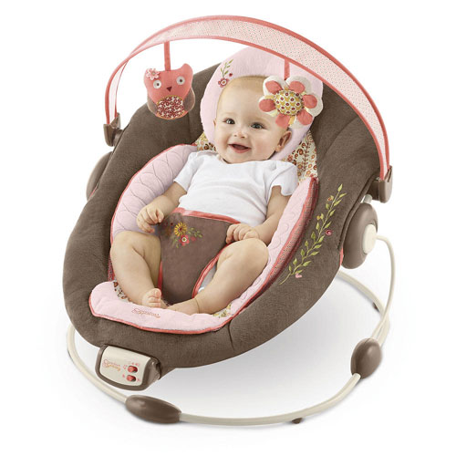 Bright Starts Bebi Ležaljka sa melodijama i vibracijom Comfort & Harmony Cinnabloom - dodatni pogled