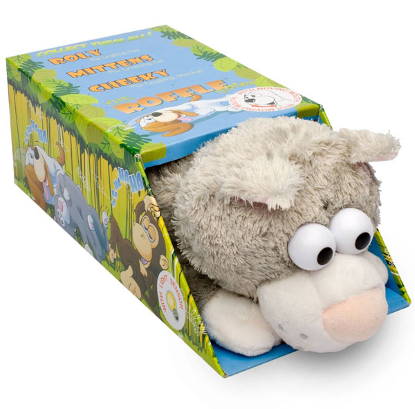 Roffle plišana mačka koja se okreće i smeje - dodatni pogled