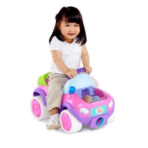 Bright Starts Guralica Auto sa lopticama pink - dodatni pogled