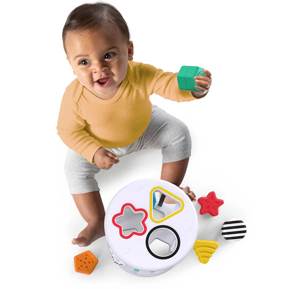 Igračka Sorter za oblike Zebra Zen i gusenica Cal Baby Einstein™ 12493 - dodatni pogled