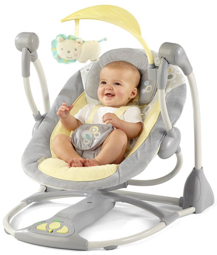 Pametna i tiha bebi ljuljaška InGenuity Briarcliff - dodatni pogled