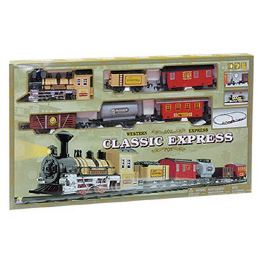 Goldlok voz na baterije Western Express sa 5 vagona 9668E08 - dodatni pogled