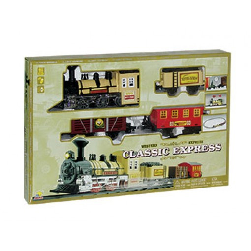 Goldlok voz na baterije Western Express sa 3 vagona 9669 - dodatni pogled