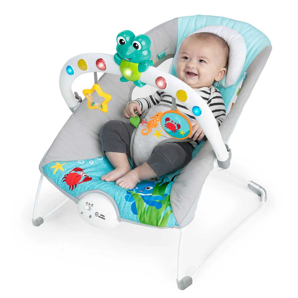 Bebi ležaljka sa njihanjem i vibracijom Ocean Explorers Kick to It Neptune Baby Einstein™ 13102 - dodatni pogled