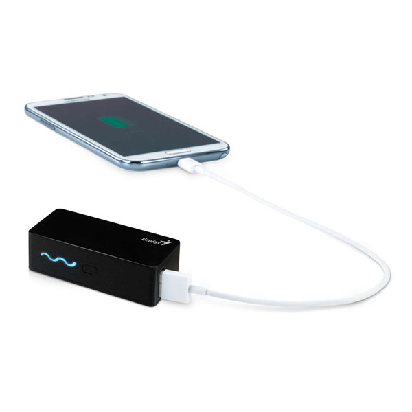 Genius ECO-U261 portabl punjač baterija za smartphone 2600mAh plava - dodatni pogled